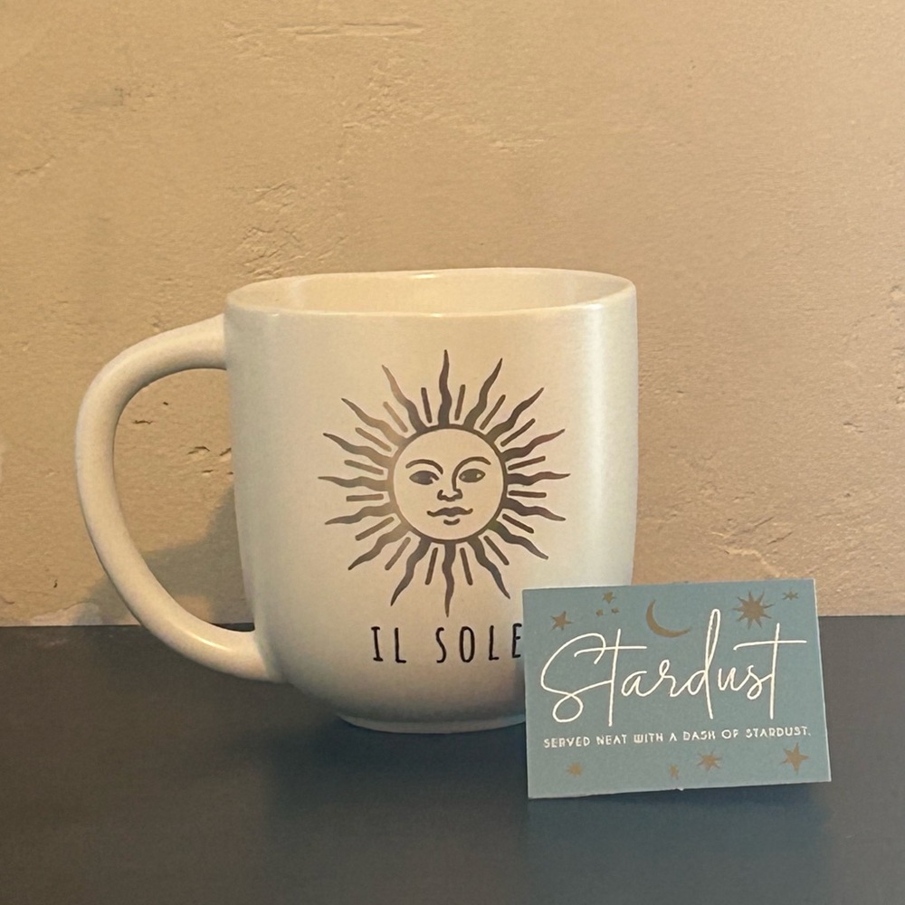 ROSANNA TABLEWARE Stardust Sun And Moon Ceramic Mug With Gift Box